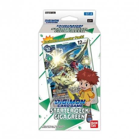 Digimon Bevat 54 kaarten, 2 memory gauges en 1 Digimon Booster Pack.