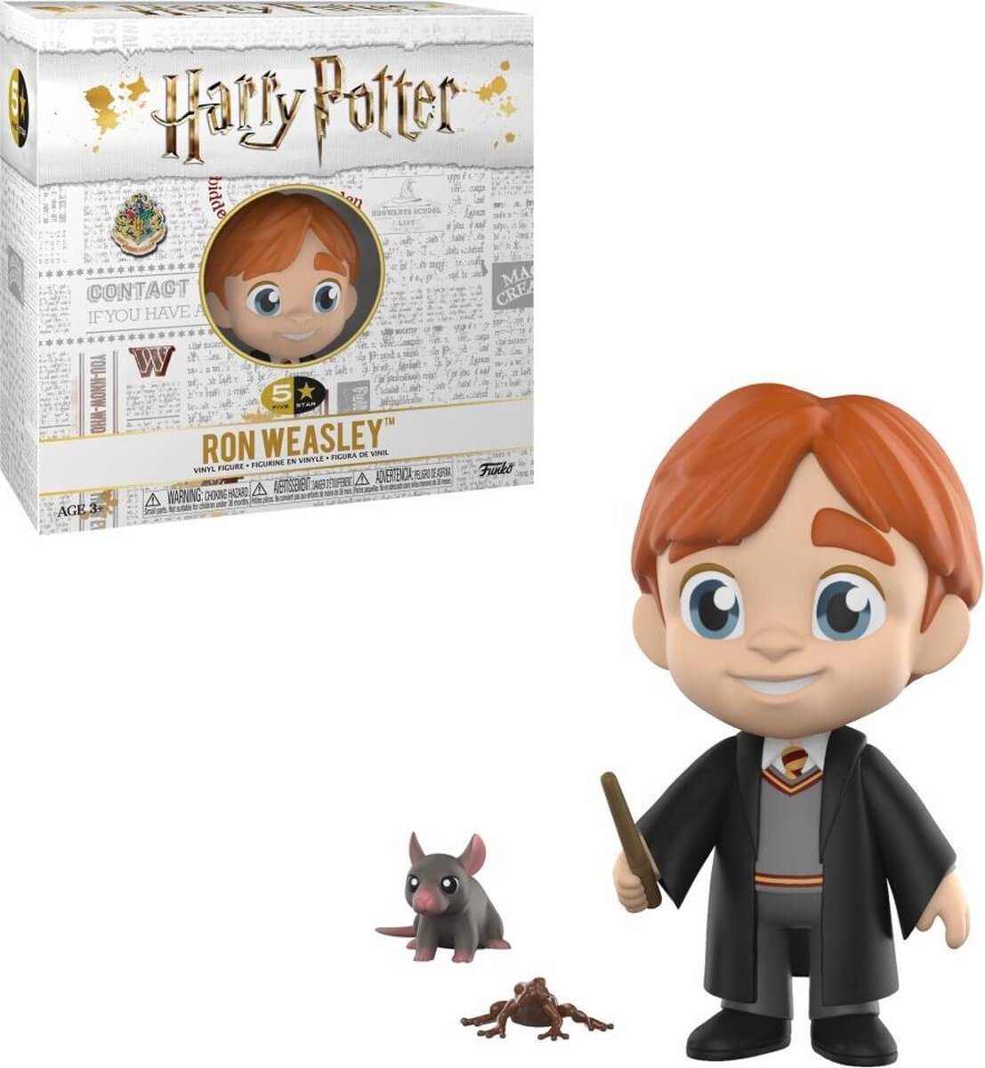 UITVERKOOP FUNKO 5 Star: Harry Potter - Ron Weasley. Producttype: Verzamelfiguur, Kleur van het product: Multi kleuren, Op basis van: Film en Tv-series. Type verpakking: Vensterdoos, Aantal per verpakking: 1 stuk(s)