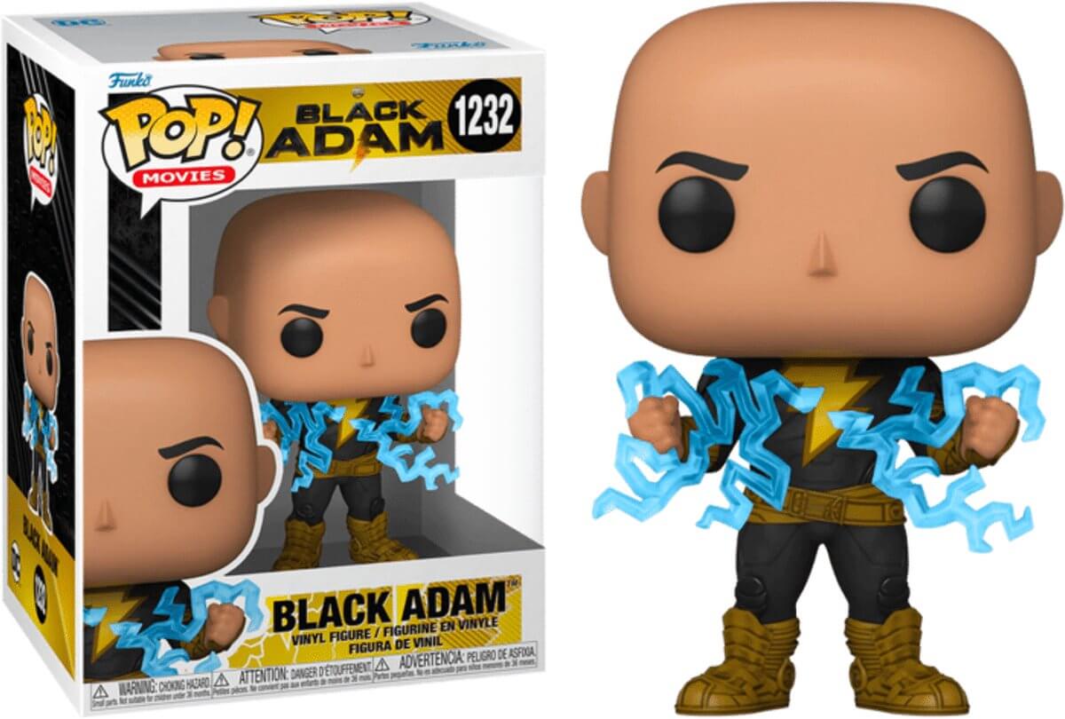 UITVERKOOP Funko Pop! van Black Adam uit de DC Comics Film Black Adam. De figure is gemaakt van pvc, ongeveer 9 cm groot en komt in kleurrijke display verpakking.