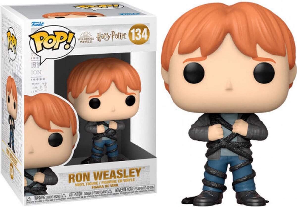 UITVERKOOP Harry Potter - Anniversary - Bobble Head POP N° 134 - Ron in Devil Snare