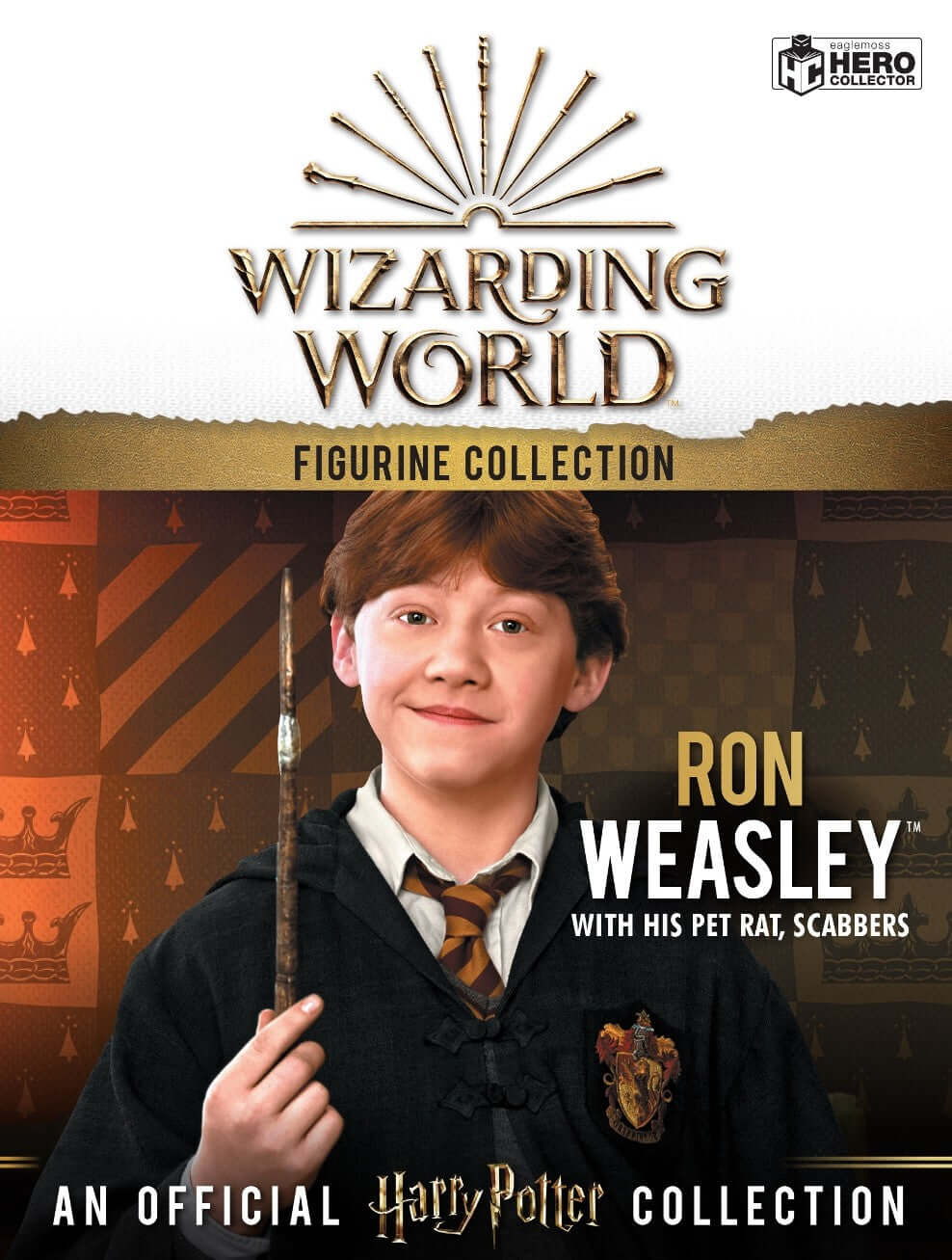 UITVERKOOP 1:16 scale resin figurines in a window box. 12 page English language magazine fixed to the outside of the box.