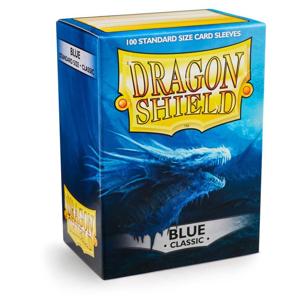 Accessoires Standard-size Dragon Shield sleeves (63x88mm) met origineel draken artwork. Deze sleeves zijn PVC-vrij en geschikt voor kaartspellen zoals Magic: The Gathering, Pokémon TCG en Lord of the Rings TCG. Een box bevat 100 sleeves en is voorzien van