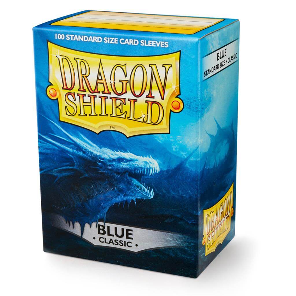 Accessoires Standard-size Dragon Shield sleeves (63x88mm) met origineel draken artwork. Deze sleeves zijn PVC-vrij en geschikt voor kaartspellen zoals Magic: The Gathering, Pokémon TCG en Lord of the Rings TCG. Een box bevat 100 sleeves en is voorzien van