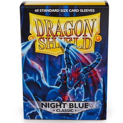 Accessoires SLEEVES Dragon Shield Night Blue (60 stuks)