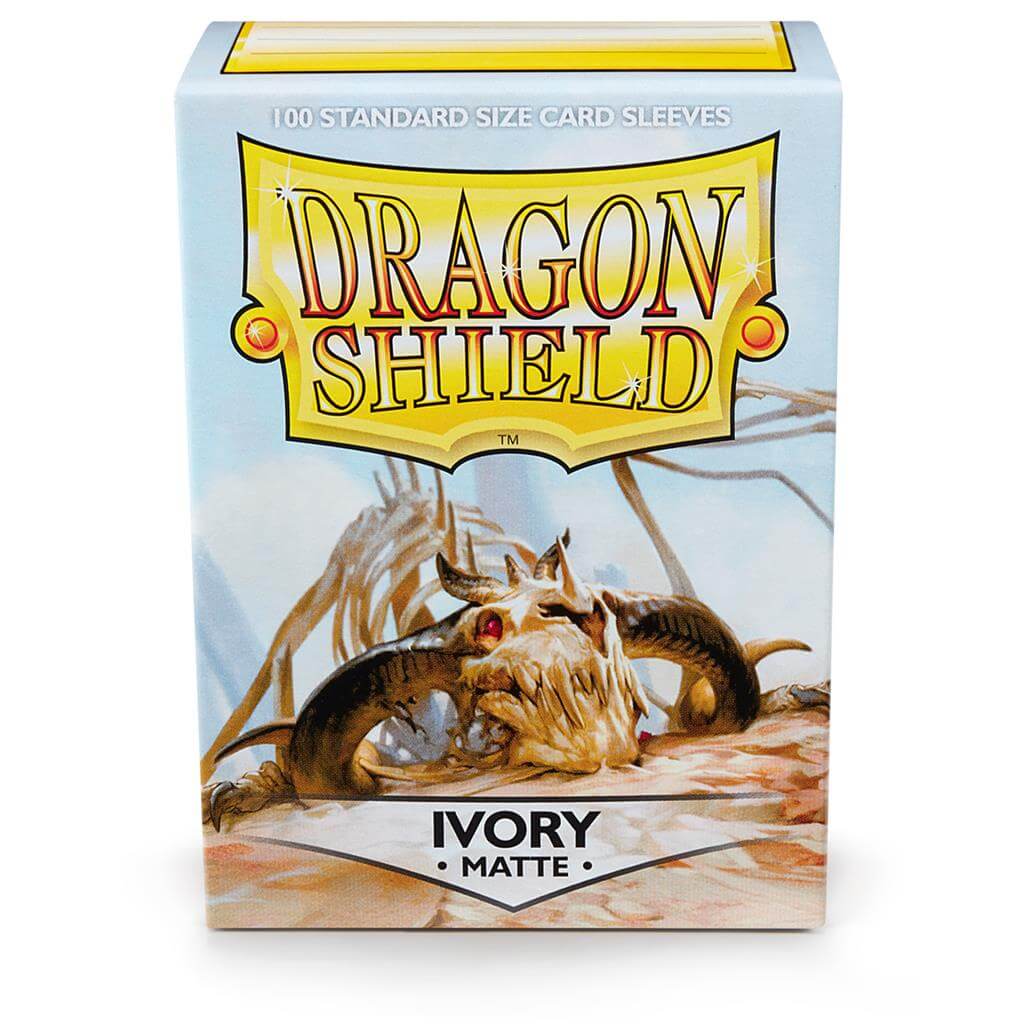 Accessoires Standard-size Dragon Shield Matte sleeves (63x88mm) met origineel draken artwork. Deze sleeves zijn PVC-vrij en geschikt voor kaartspellen zoals Magic: The Gathering, Pokémon TCG en Lord of the Rings TCG. Een box bevat 100 sleeves en is voorzi