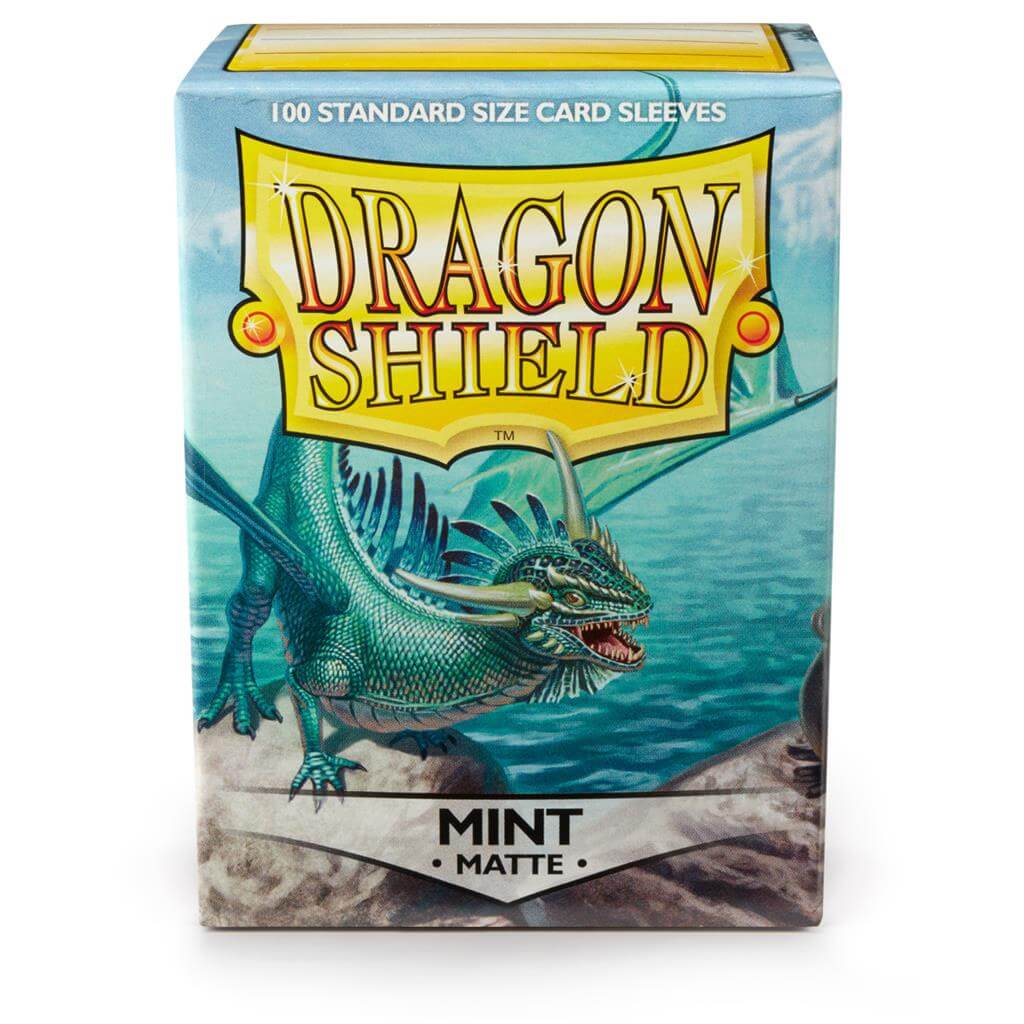 Accessoires Standard-size Dragon Shield Matte sleeves (63x88mm) met origineel draken artwork. Deze sleeves zijn PVC-vrij en geschikt voor kaartspellen zoals Magic: The Gathering, Pokémon TCG en Lord of the Rings TCG. Een box bevat 100 sleeves en is voorzi