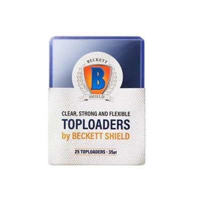 Accessoires Toploaders are a rigid plastic sleeve. Another solid layer of card protection for standard sized cards up to 35pt. Exterior Dimensions are 3"" x 4"" (76.2mm x 101.6mm). PETG material. PVC free.