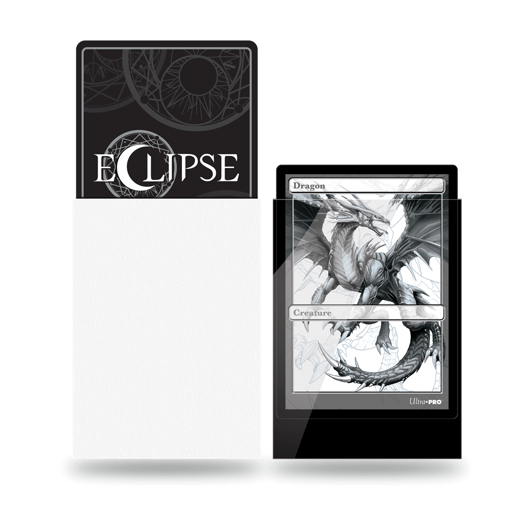 Accessoires Eclipse Deck Protector sleeves are now in 100ct packages, with three new colors! Royal Purple, Smoke Grey, & Forest Green. • New part numbers and color names to avoid ordering confusion. • Increased color and edge consistency. • All colors are