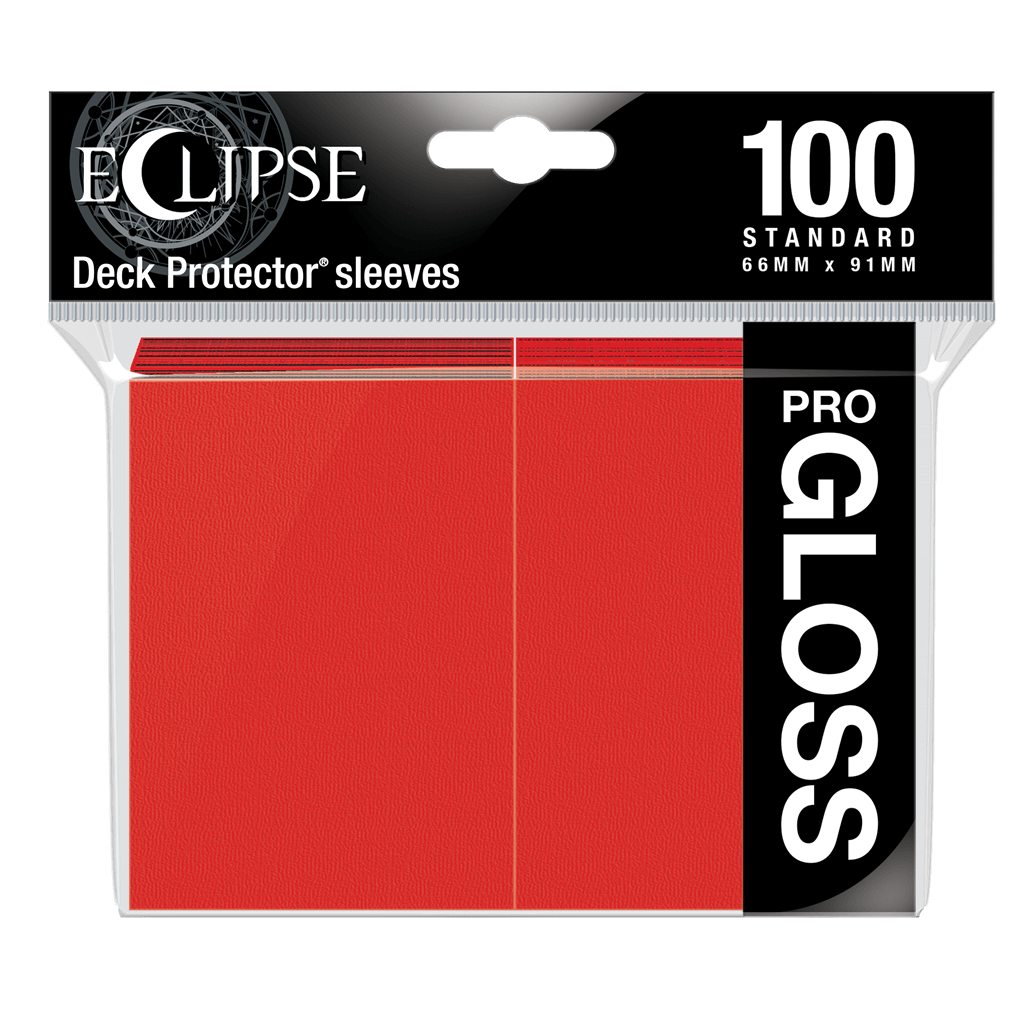 Accessoires Eclipse Deck Protector sleeves are now in 100ct packages, with three new colors! Royal Purple, Smoke Grey, & Forest Green. • New part numbers and color names to avoid ordering confusion. • Increased color and edge consistency. • All colors are