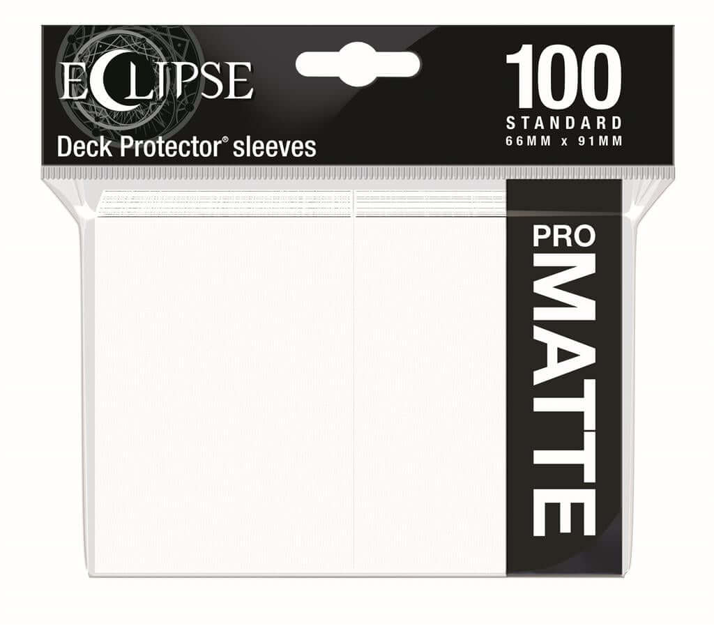 Accessoires Eclipse Deck Protector sleeves are now in 100ct packages, with three new colors! Royal Purple, Smoke Grey, & Forest Green. • New part numbers and color names to avoid ordering confusion. • Increased color and edge consistency. • All colors are