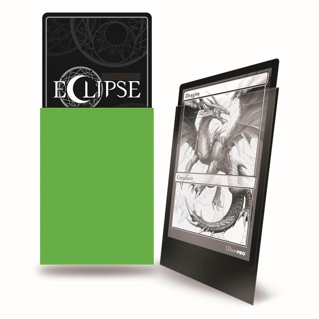 Accessoires Eclipse Deck Protector sleeves are now in 100ct packages, with three new colors! Royal Purple, Smoke Grey, & Forest Green. • New part numbers and color names to avoid ordering confusion. • Increased color and edge consistency. • All colors are