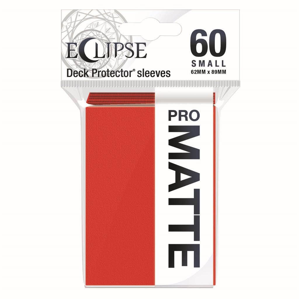 Accessoires Deze Eclipse PRO-Matte Deck Protector sleeves verbergen de kaartrug volledig met een extra laag ondoorzichtig zwart materiaal. Als onderdeel van de PRO-Matte-lijn gebruiken de Eclipse sleeves mat transparant materiaal om de voorzijde van de ka