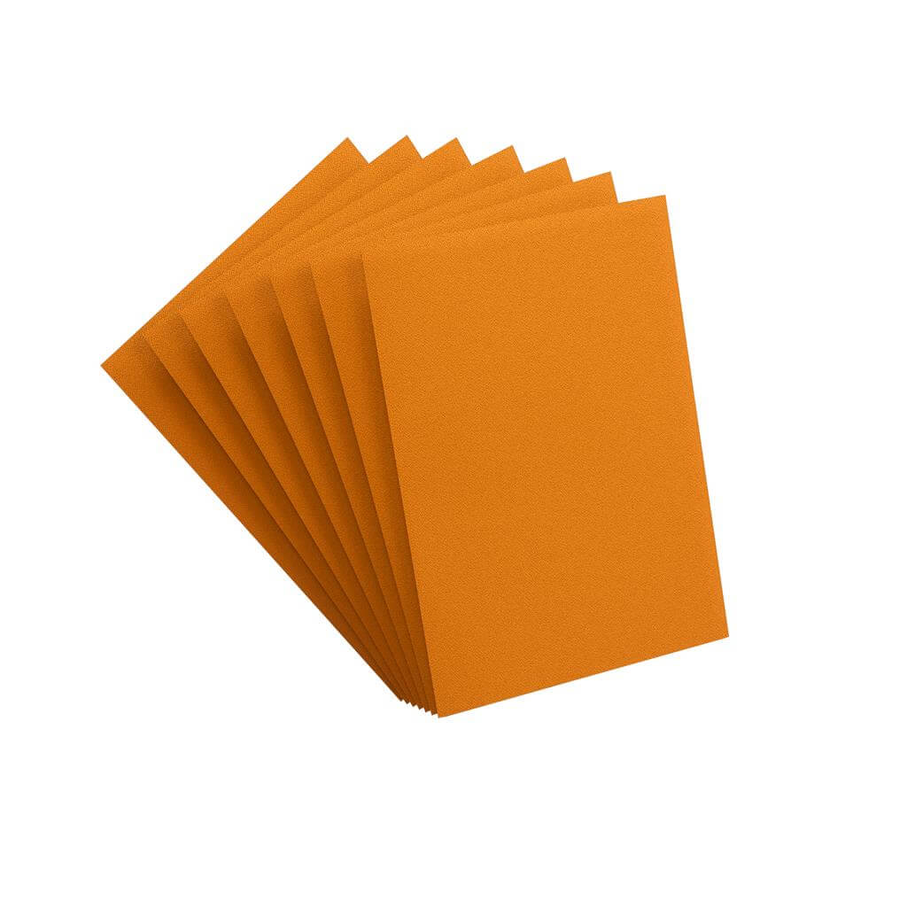 Accessoires Deze oranje Prime Sleeves bieden een hoogwaardige bescherming voor standaard formaat kaarten van maximaal 64x89mm.