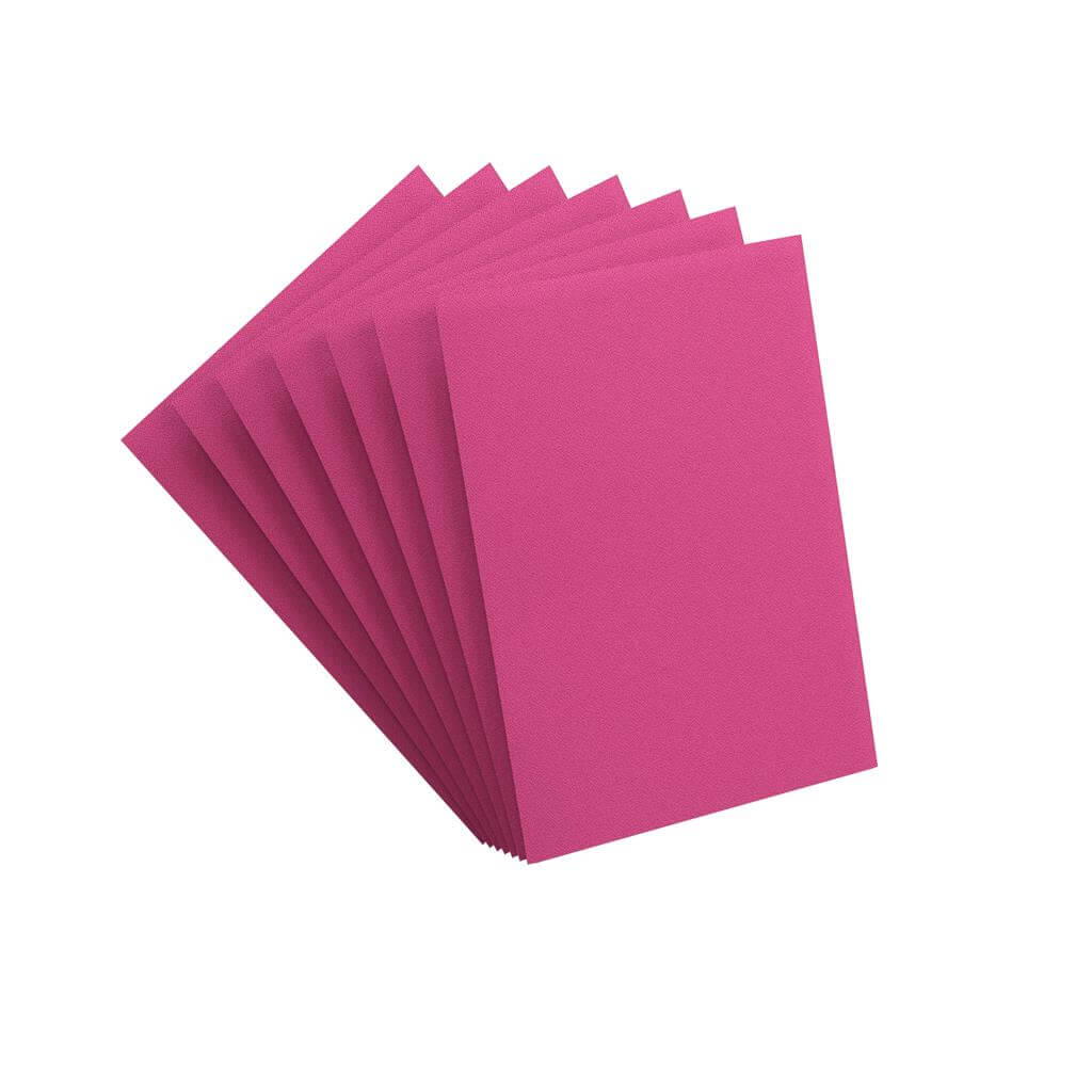 Accessoires Deze roze Matte Sleeves bieden een hoogwaardige bescherming voor standaard formaat kaarten van maximaal 64x89mm.