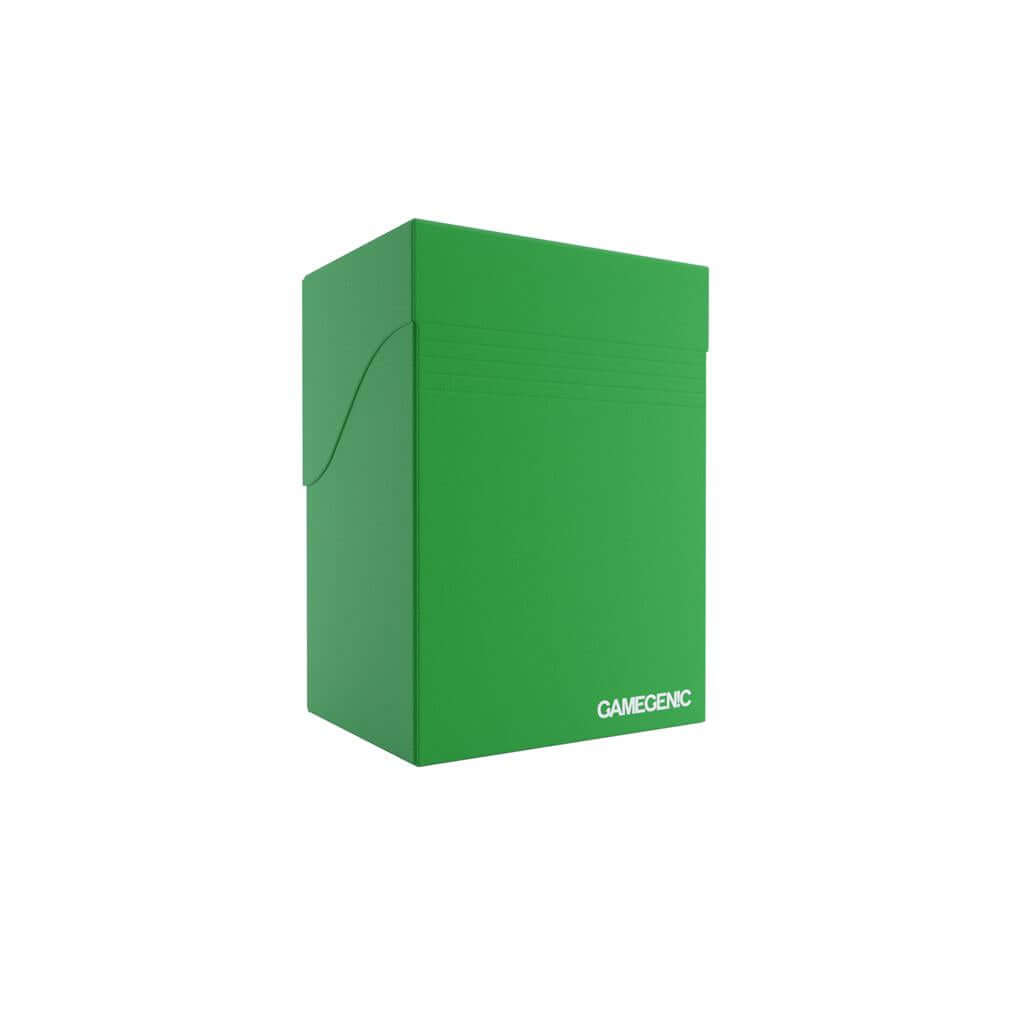Accessoires Groene, casual deckbox die geschikt is voor het beschermen en opbergen van maximaal 80 kaarten met dubbele sleeves.