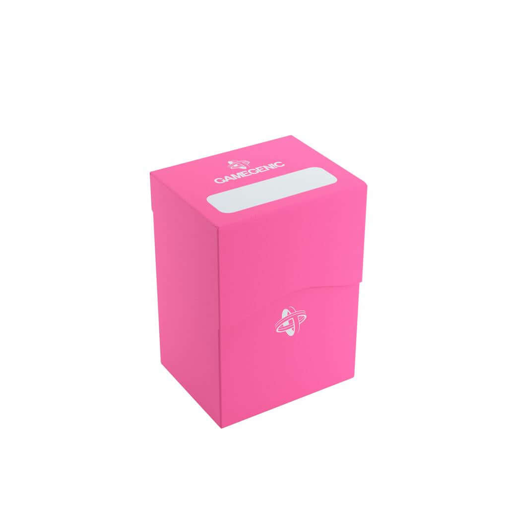 Accessoires Roze, casual deckbox die geschikt is voor het beschermen en opbergen van maximaal 80 kaarten met dubbele sleeves.