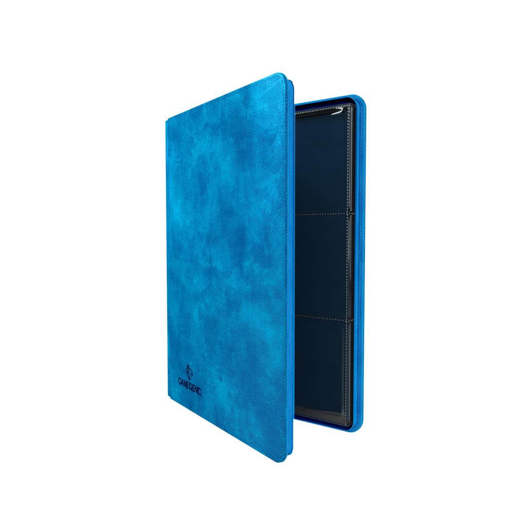 Accessoires Dit blauwe Zip-Up album is met een rits te openen en sluiten en is voorzien van 20 sideloading 18-Pocket pagina's voor een totale capaciteit van 360 kaarten (zelfs met dubbele sleeves).