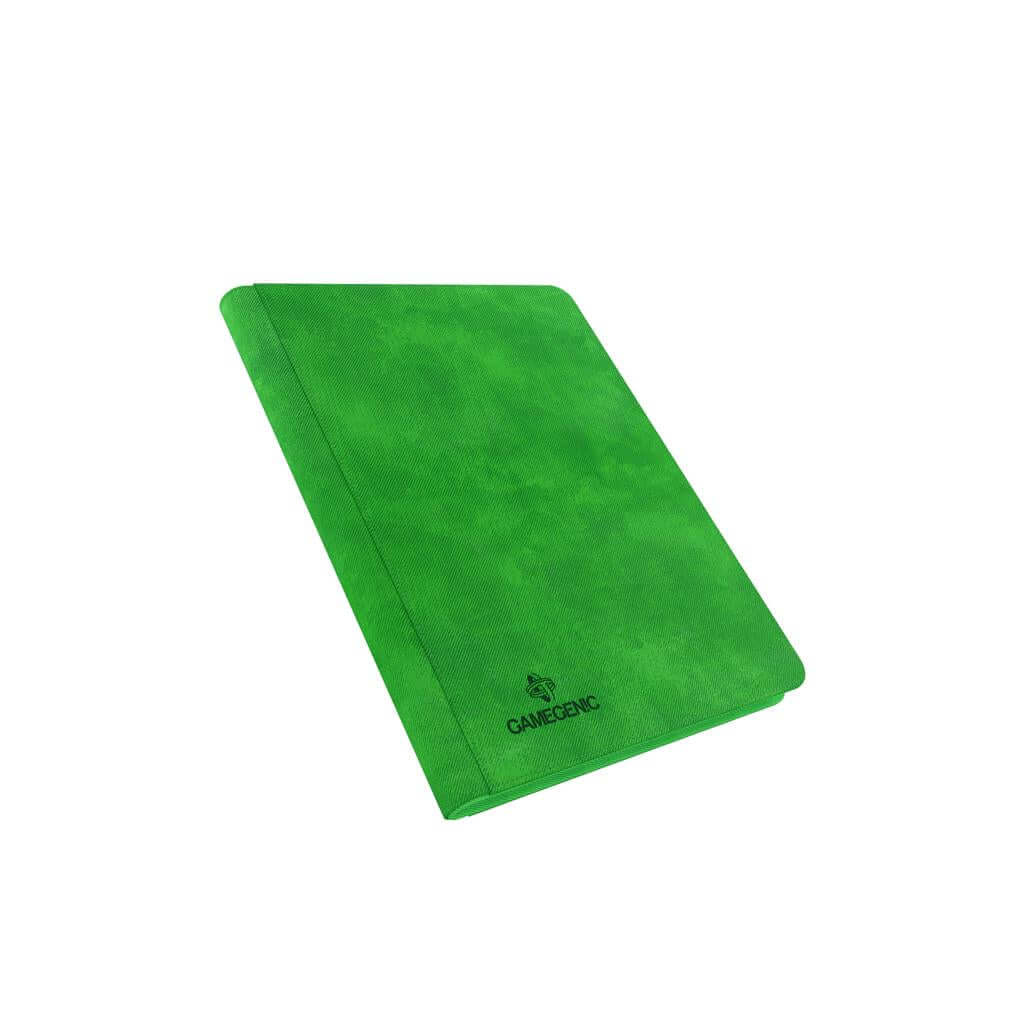 Accessoires Dit groene Zip-Up album is met een rits te openen en sluiten en is voorzien van 20 sideloading 18-Pocket pagina's voor een totale capaciteit van 360 kaarten (zelfs met dubbele sleeves).