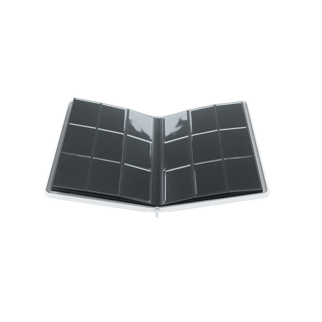 Accessoires Dit groene Zip-Up album is met een rits te openen en sluiten en is voorzien van 20 sideloading 18-Pocket pagina's voor een totale capaciteit van 360 kaarten (zelfs met dubbele sleeves).