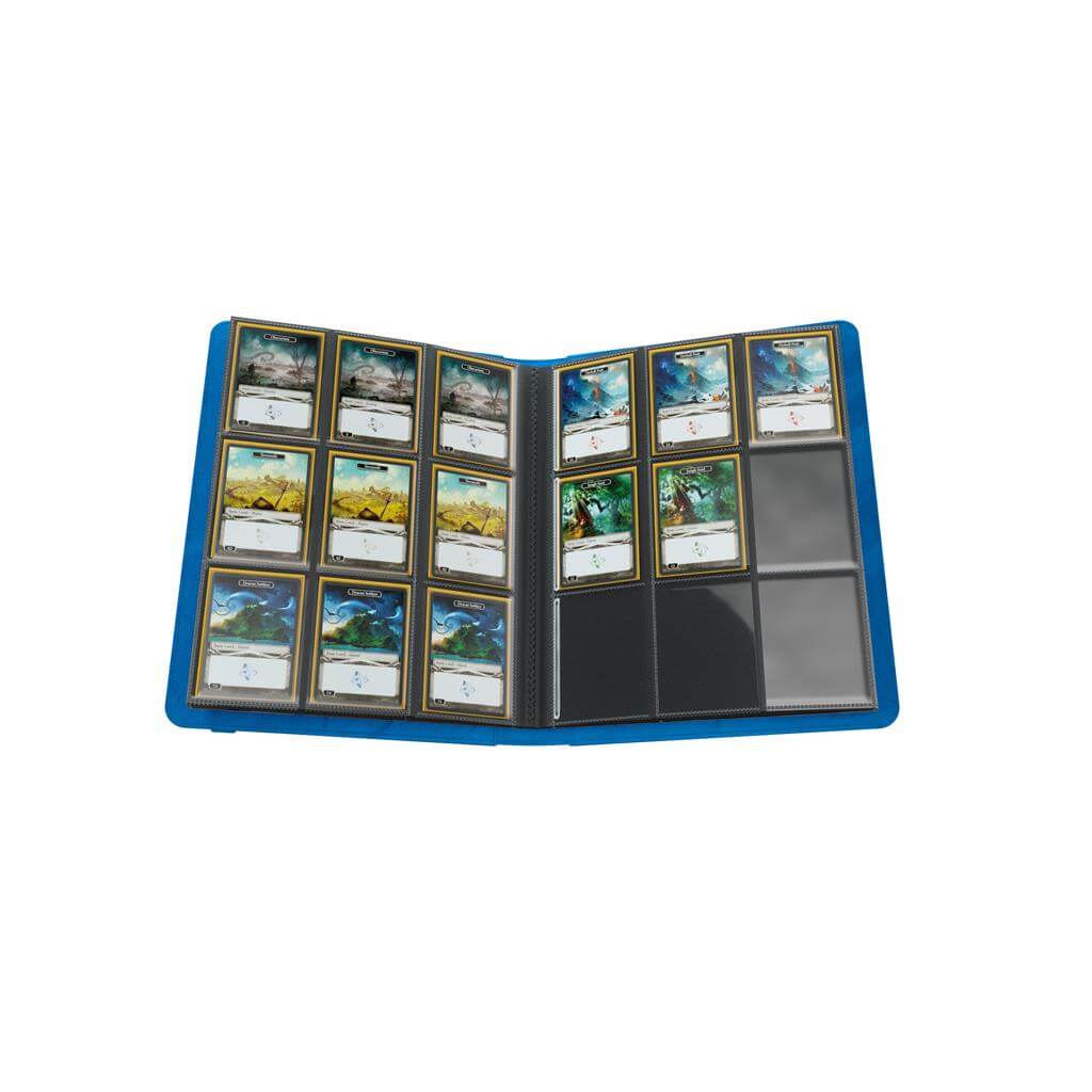 Accessoires Dit blauwe Prime album is voorzien van 20 sideloading 18-Pocket pagina's voor een totale capaciteit van 360 kaarten (zelfs met dubbele sleeves).