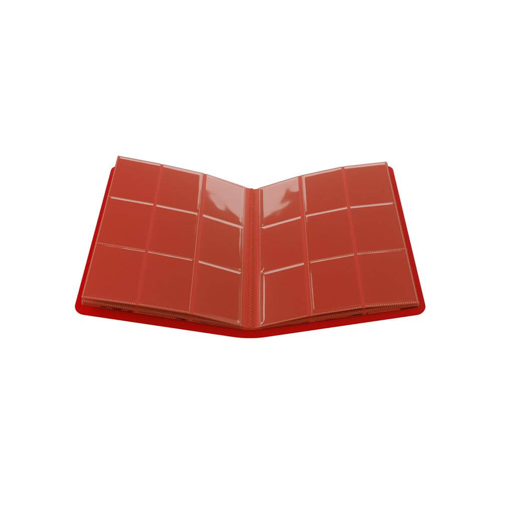 Accessoires Dit rode Casual album is voorzien van 20 sideloading 18-Pocket pagina's voor een totale capaciteit van 360 kaarten (zelfs met dubbele sleeves).