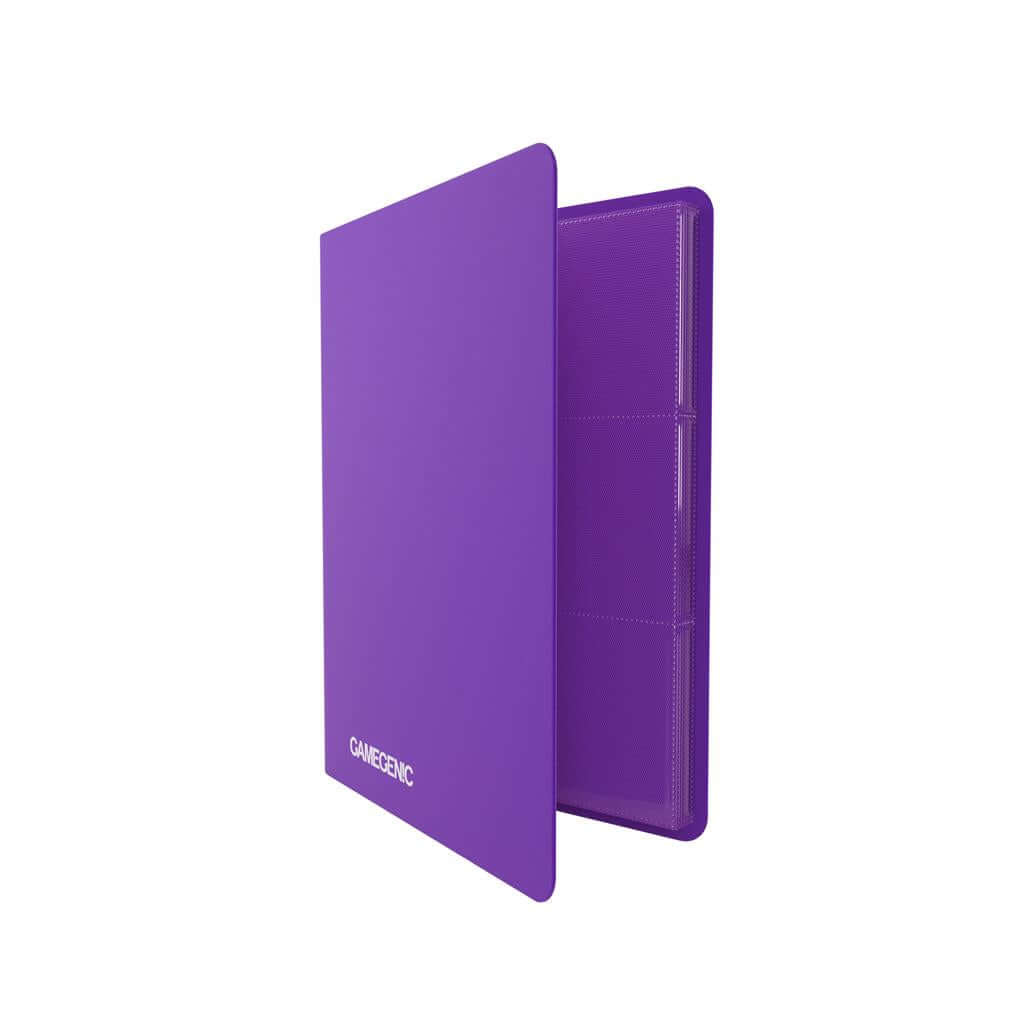 Accessoires Dit paarse Casual album is voorzien van 20 sideloading 18-Pocket pagina's voor een totale capaciteit van 360 kaarten (zelfs met dubbele sleeves).