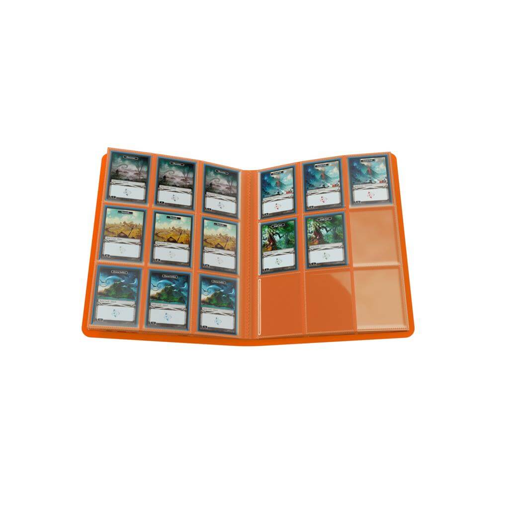 Accessoires Dit oranje Casual album is voorzien van 20 sideloading 18-Pocket pagina's voor een totale capaciteit van 360 kaarten (zelfs met dubbele sleeves).