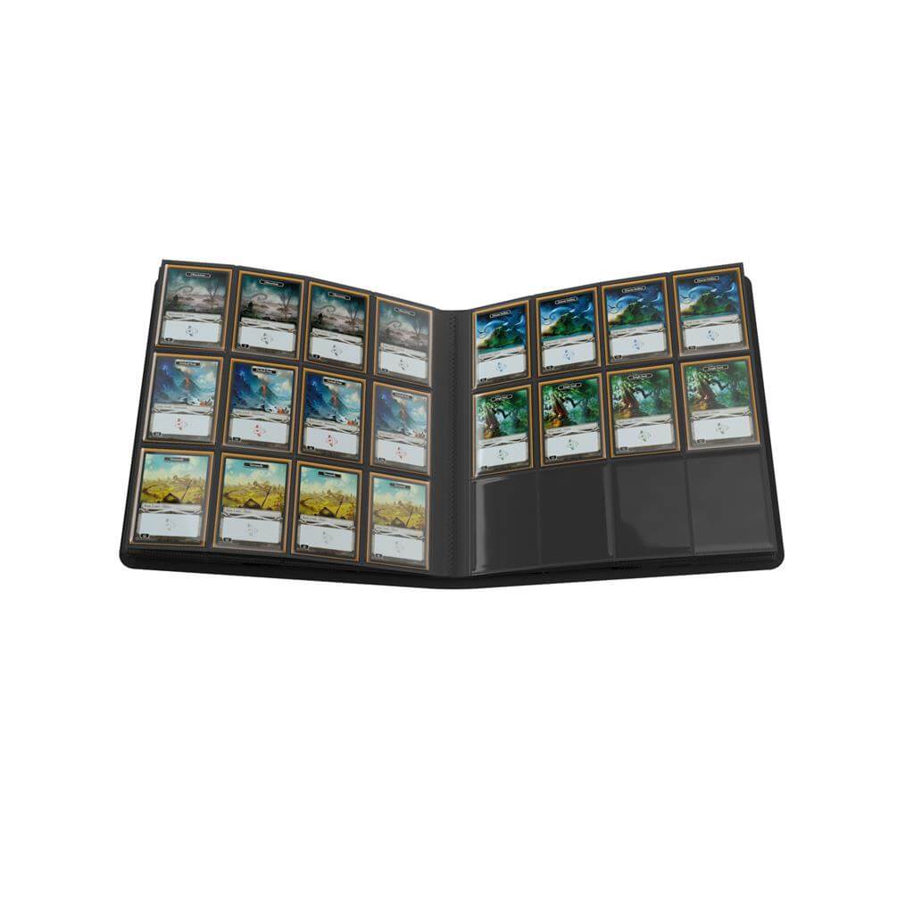 Accessoires Dit zwarte Casual album is voorzien van 20 sideloading 24-Pocket pagina's voor een totale capaciteit van 480 kaarten (zelfs met dubbele sleeves).