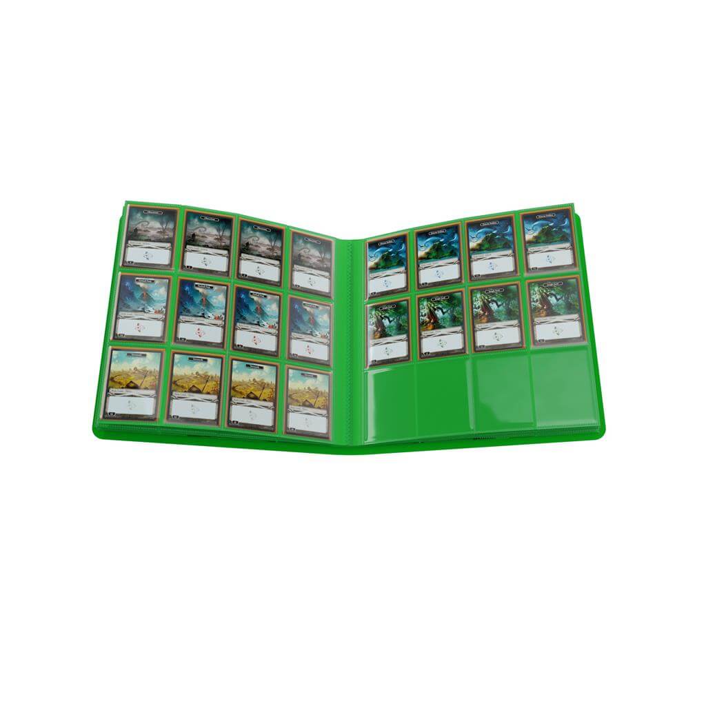 Accessoires Dit groene Casual album is voorzien van 20 sideloading 24-Pocket pagina's voor een totale capaciteit van 480 kaarten (zelfs met dubbele sleeves).