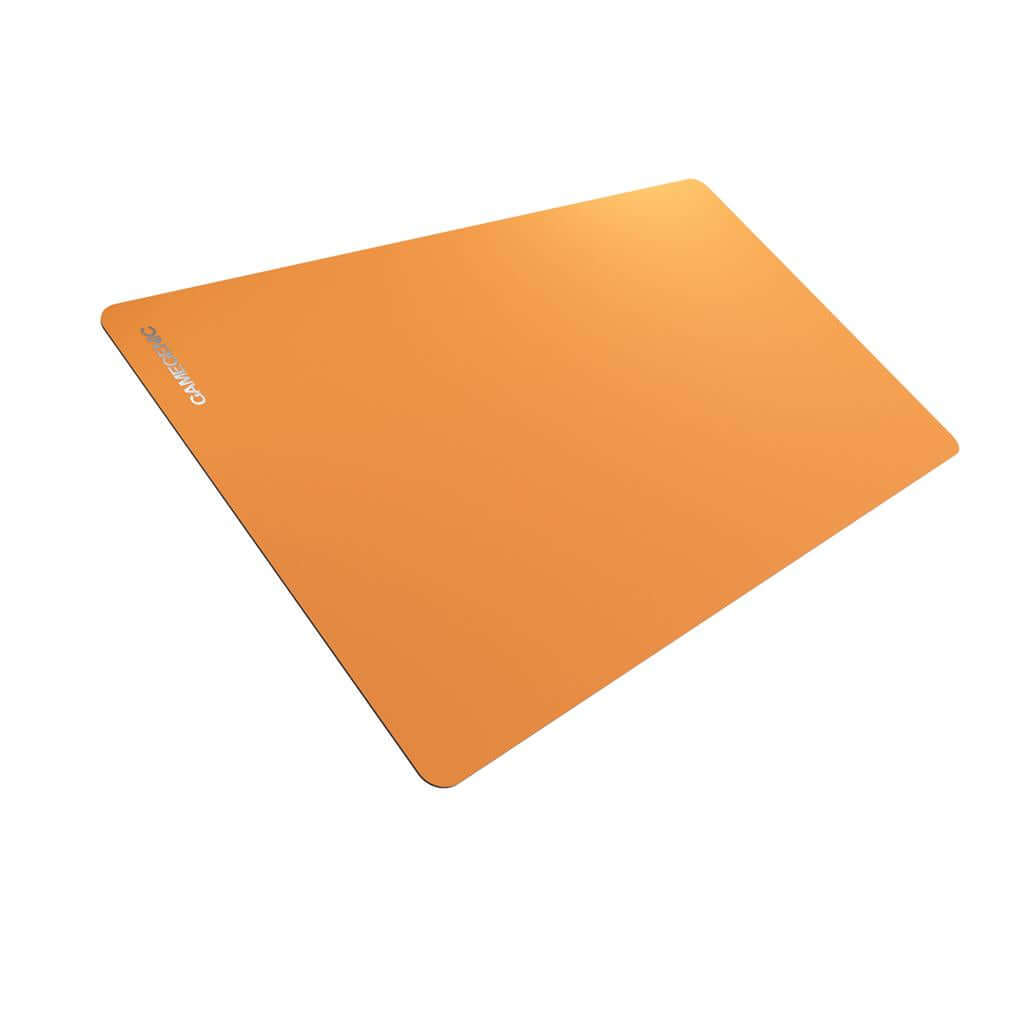 Accessoires Oranje premium speelmat van 2 mm dikte met een anti-slip achterzijde.