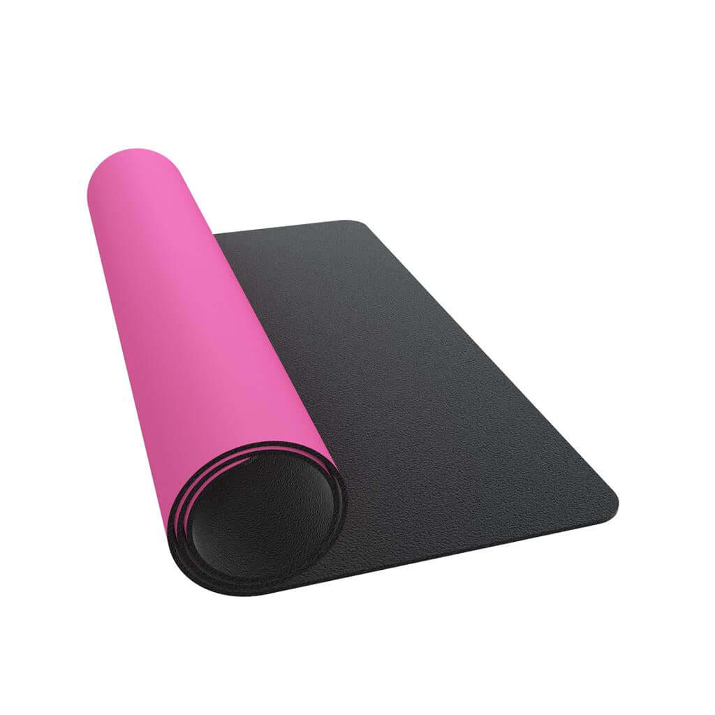 Accessoires Roze premium speelmat van 2 mm dikte met een anti-slip achterzijde.