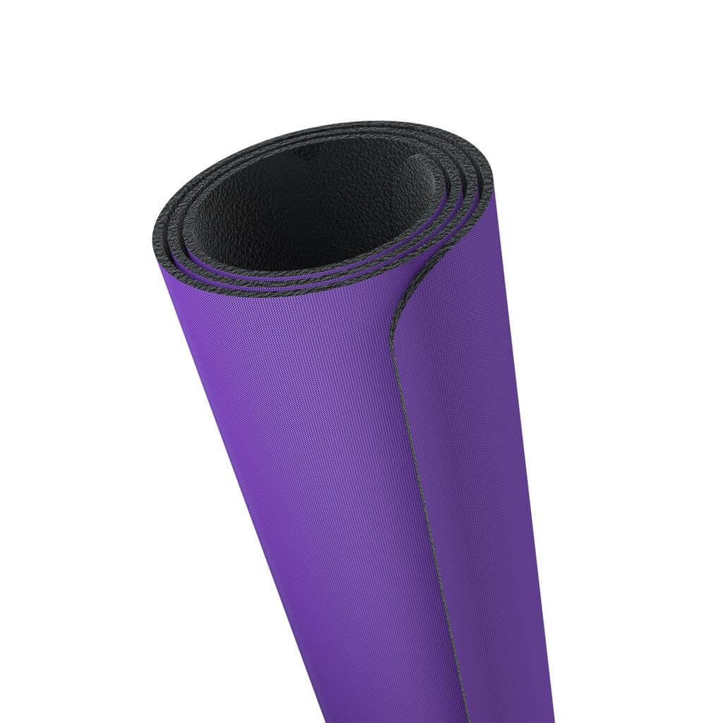 Accessoires Paarse premium speelmat van 2 mm dikte met een anti-slip achterzijde.