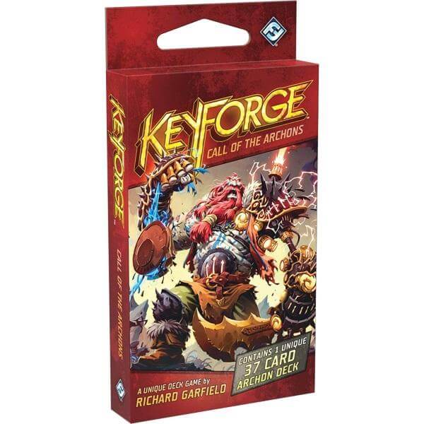 UITVERKOOP KeyForge Call of the Archons is een uniek kaartspel (de allereerste Unique Deck Game!) van Richard Garfield waarbij je kennis maakt met de Crucible, een kunstmatige wereld waar alles mogelijk is. Hier word je een machtige Archon die strijdt om