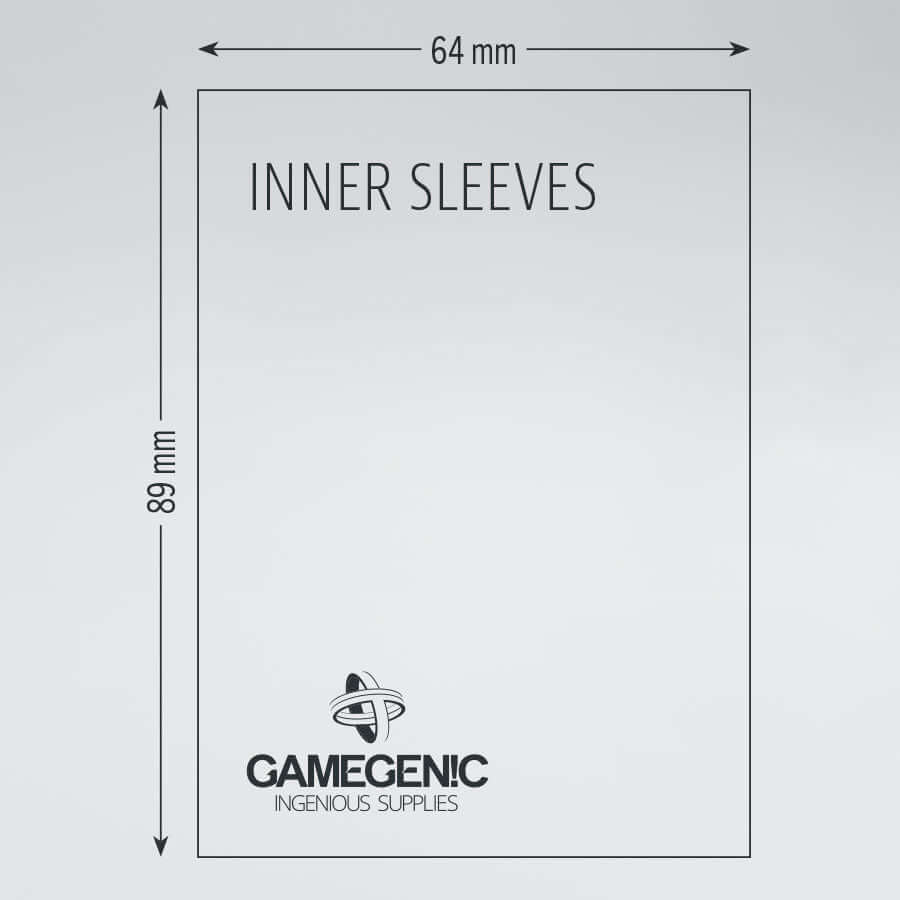Accessoires Deze Prime Double Sleeving Pack bevat 100 Inner Sleeves en 100 Normale Sleeves. Ideaal om jouw kaarten Double te sleeven.