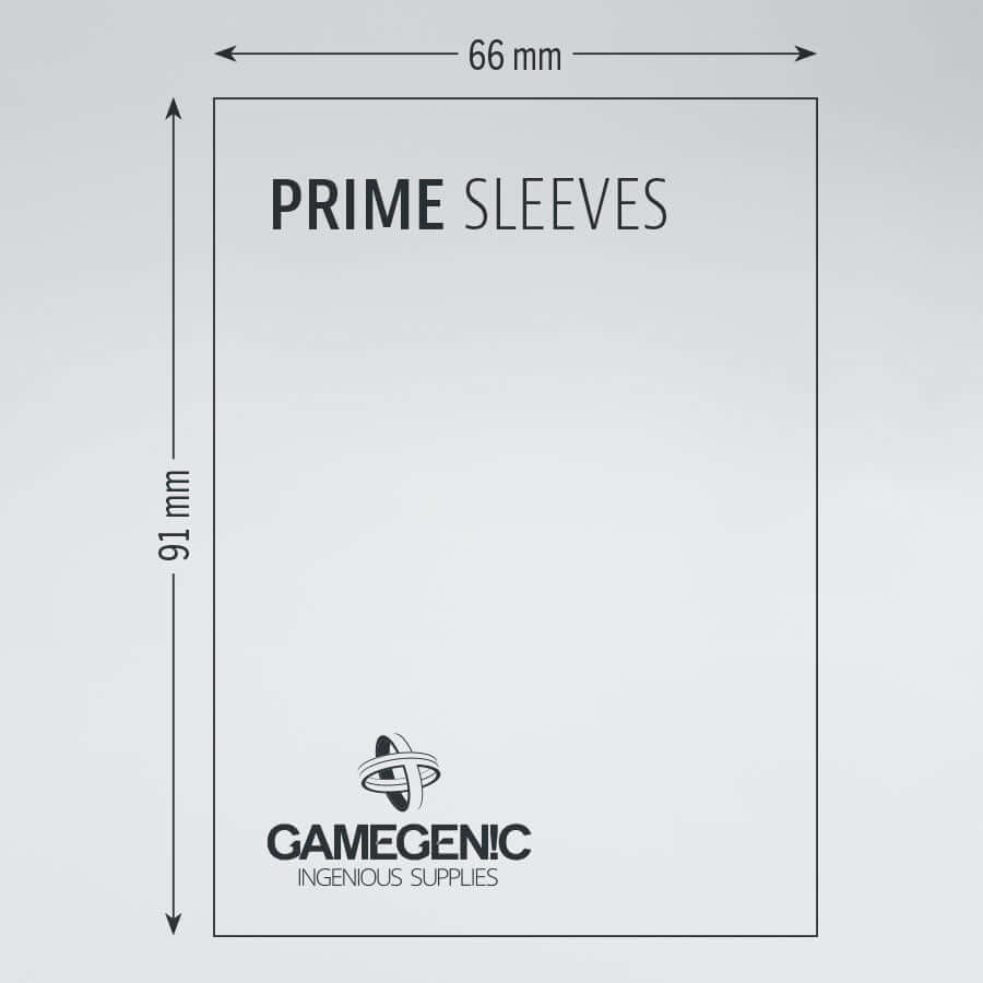 Accessoires Deze Prime Double Sleeving Pack bevat 100 Inner Sleeves en 100 Normale Sleeves. Ideaal om jouw kaarten Double te sleeven.