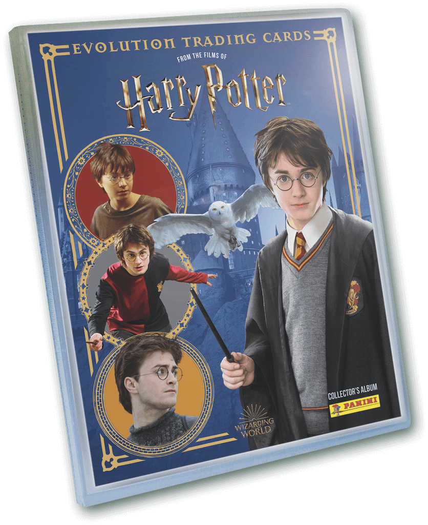 Card Games Beleef het Harry Potter avontuur opnieuw met deze Harry Potter Evolution set. Elke TCG Starter Pack bevat 1 Album, 2 Packs en 1 Limited Edition kaart.