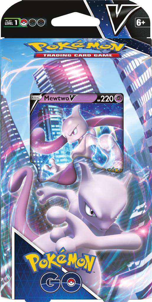 Pokémon Ontketen mentale macht of metalen chaos met een deck onder leiding van Mewtwo V of Melmetal V! Mewtwo V leidt een ongrijpbaar team van paranormale types, en Melmetal V brengt de verpletterende kracht van metaaltypes, zodat je beurt na beurt snel k