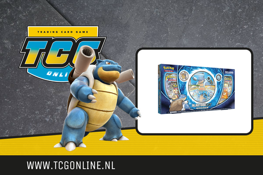 Tot en met zondag €5,00 korting op Blastoise GX Premium Collection!