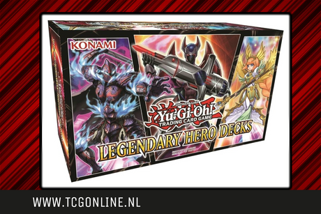 Tot en met zondag 24 maart €5,00 korting op elke Legendary Hero Deck!