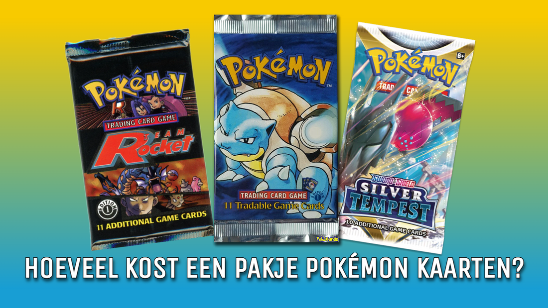 Hoeveel kost een pakje Pokémon kaarten?