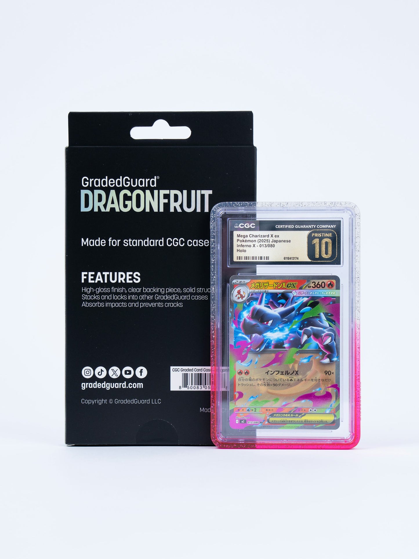 GradedGuard - Slab Protector - CGC/CSG - Dragon Fruit (Limited Edition)
