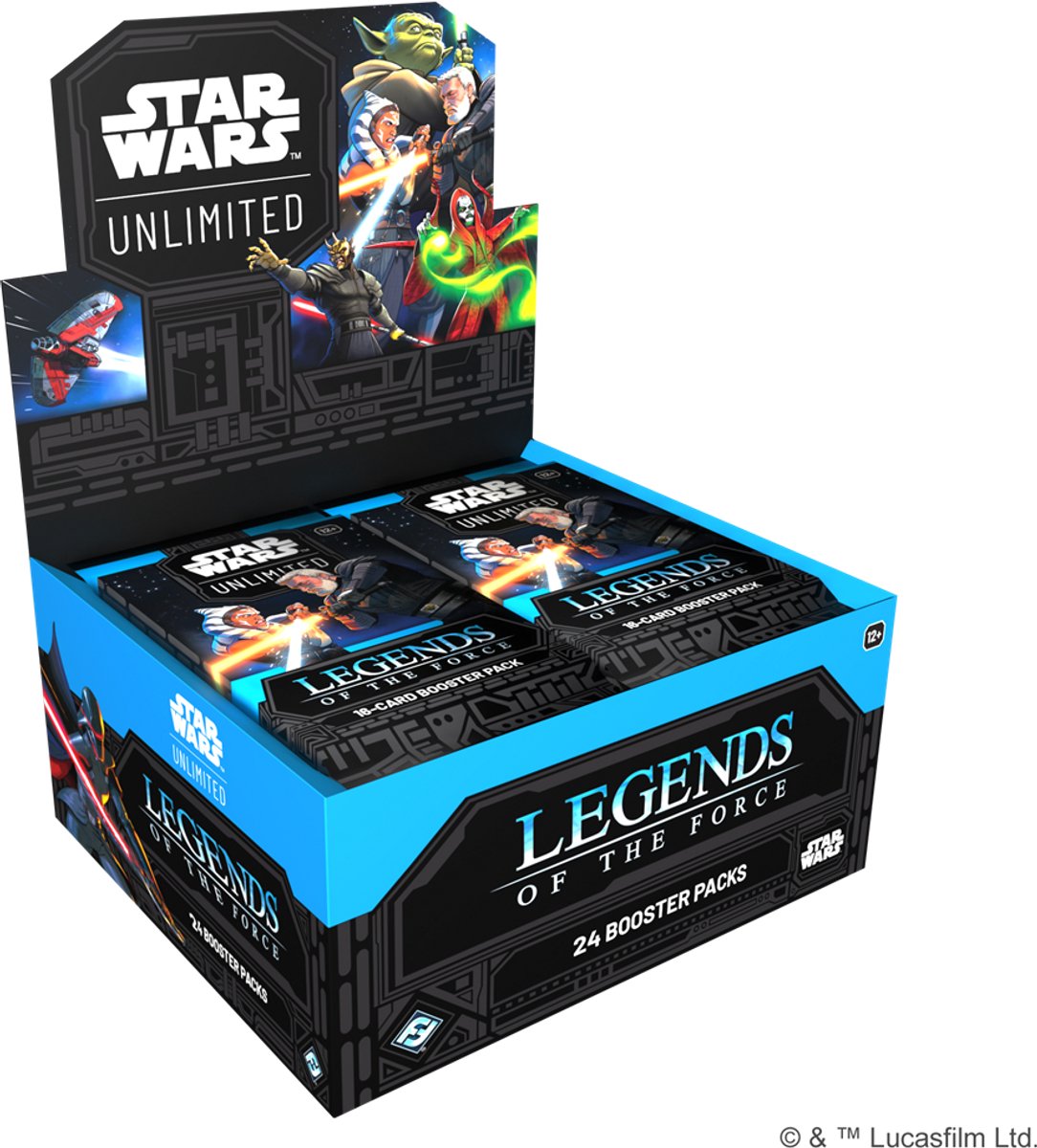 Star Wars Unlimited TCG - Legends of the Force Booster Box