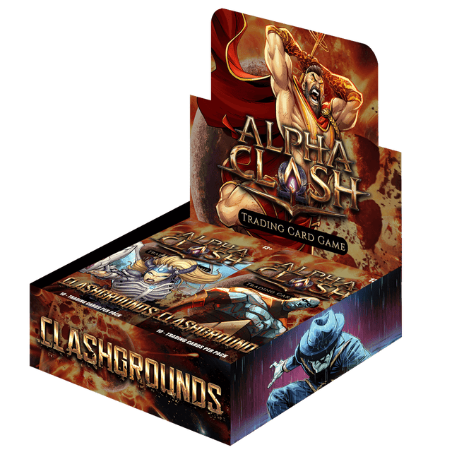 Alpha Clash Clashgrounds Booster Box (24 booster packs)