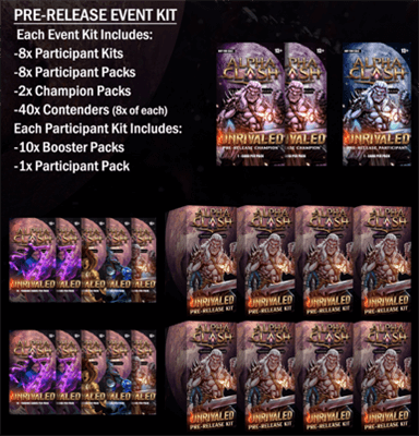 Alpha Clash Unrivaled Pre-release Event Kit