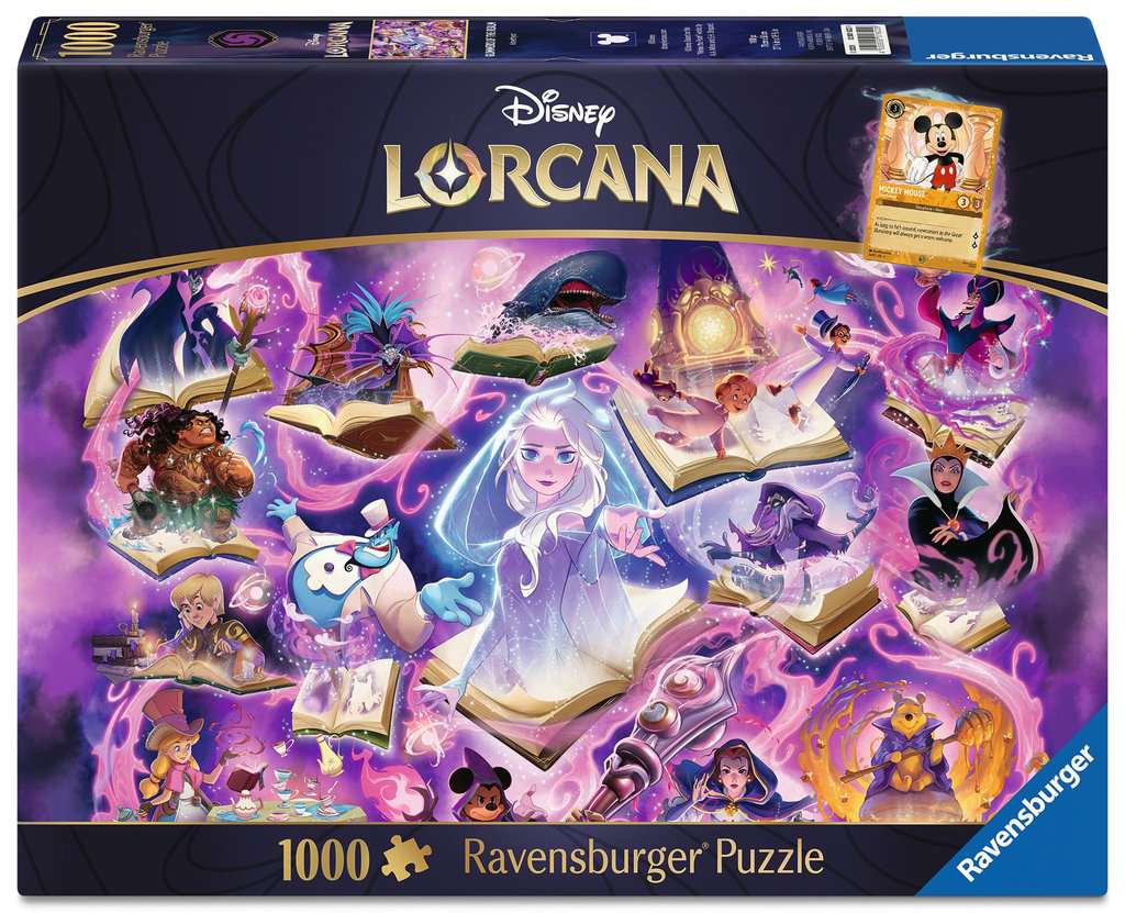 Disney Lorcana - Glimmers of the  Realm Puzzel - Amethyst (1000 stukjes)