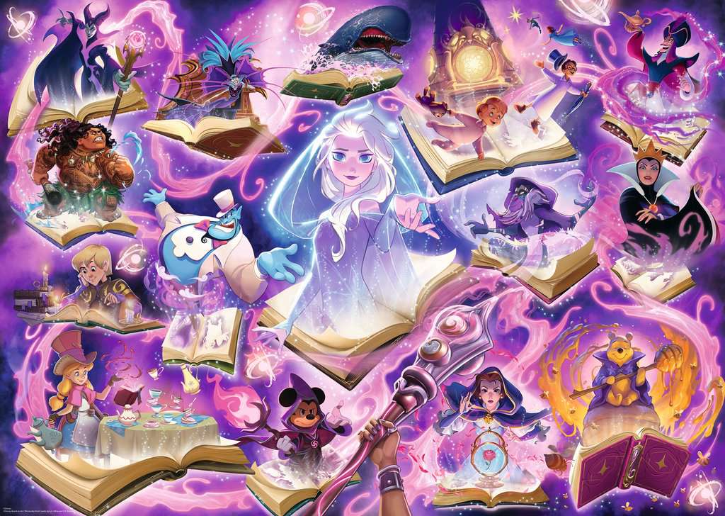 Disney Lorcana - Les Éclats du Royaume Puzzle - Améthyste (1000 pièces)