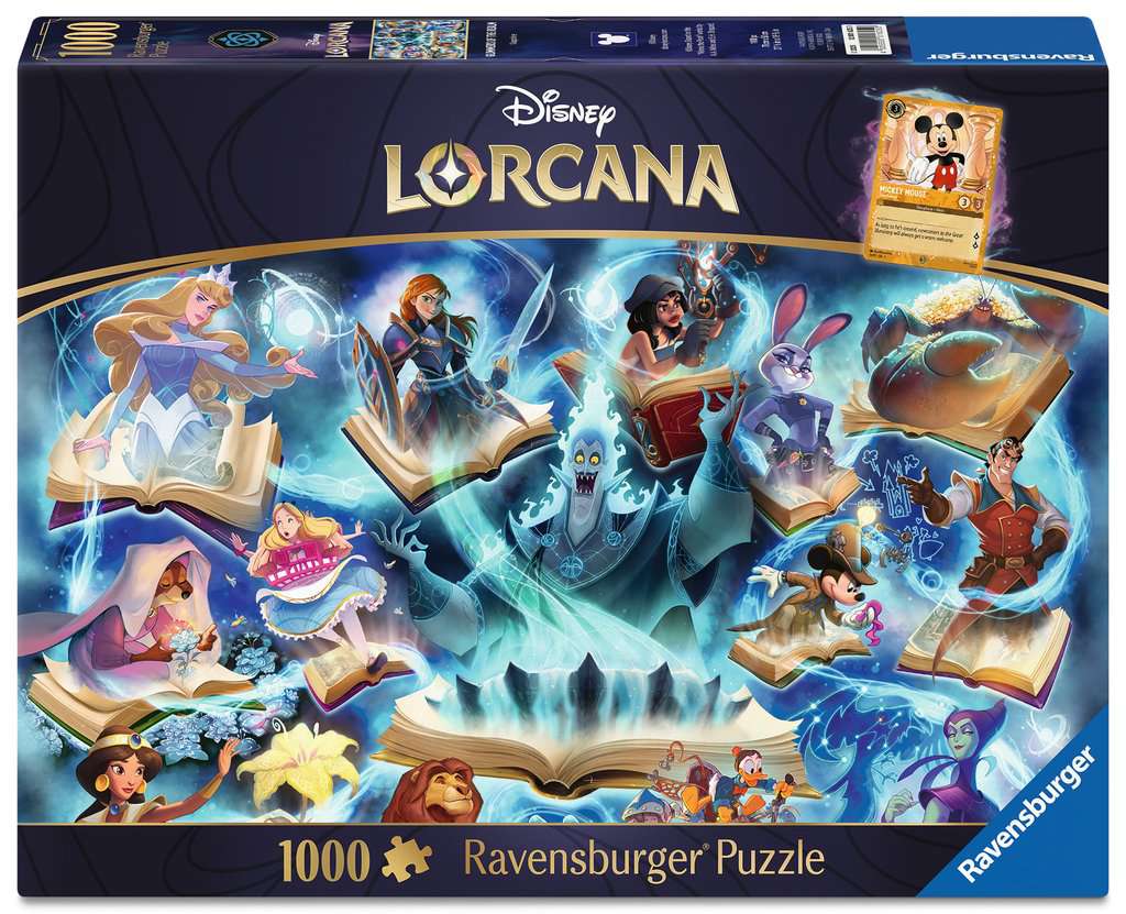 Disney Lorcana - Glimmers of the  Realm Puzzel - Sapphire (1000 stukjes)