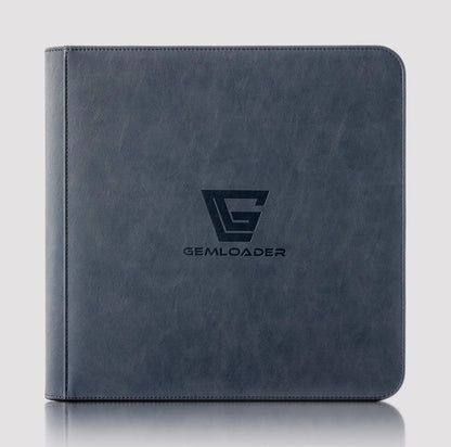 Classeur porte-cartes semi-rigide Gemloader Premium (168 pochettes) - Gris