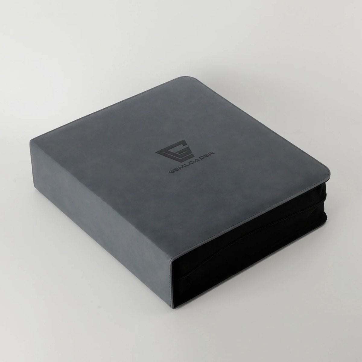 Gemloader Premium Graded Card Binder pour Slabs [28 emplacements – configuration 2x2] Gris