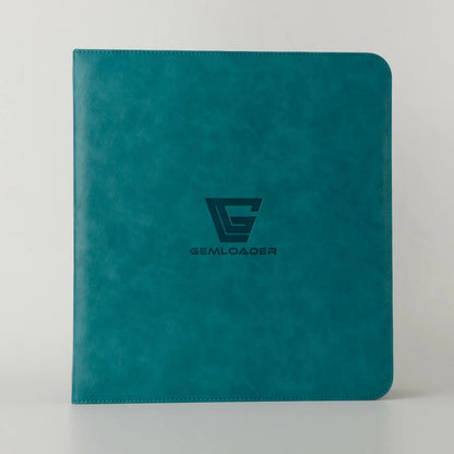 Classeur de cartes gradées Gemloader Premium pour Slabs [28 emplacements – disposition 2x2] Turquoise